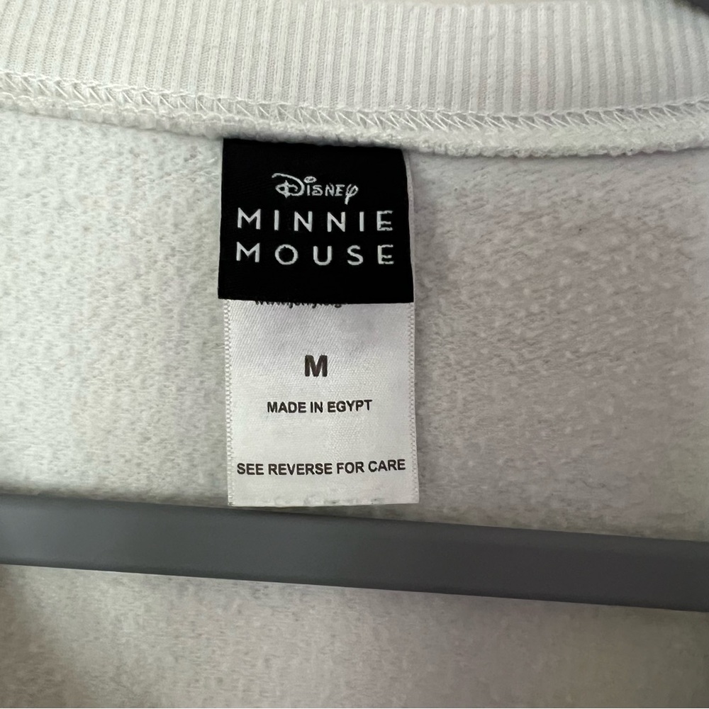 Disney Minnie Mouse Wonens long sleeve pullover sweatshirt | size medium - Picture 7 of 9